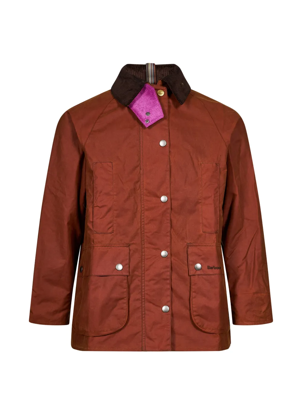 Barbour x Paul Smith Beaufort waxed jacket - Braun