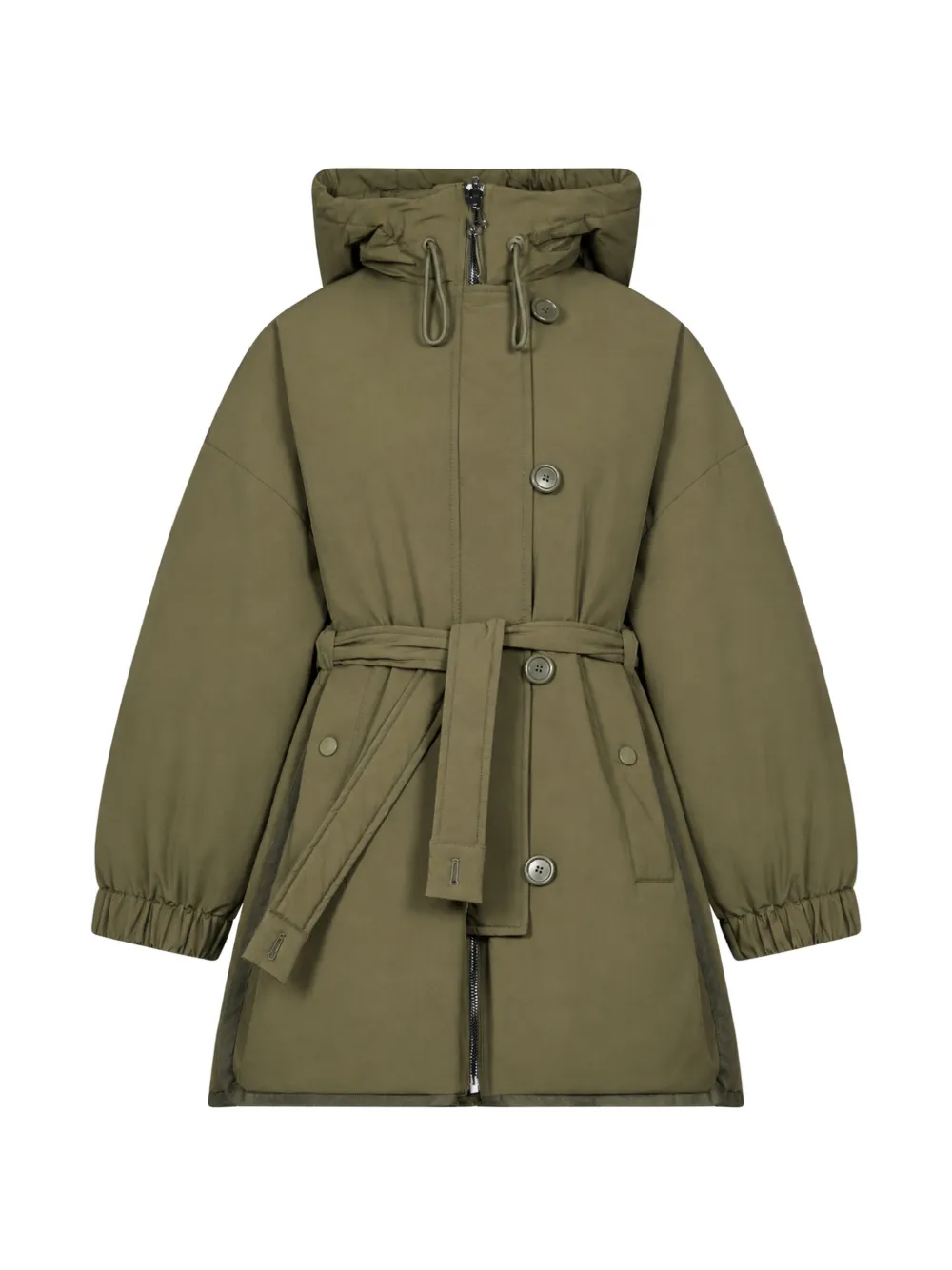Weekend Max Mara parka réversible en tissu à armure toile - Vert Weekend Max Mara parka réversible en tissu à armure toile - Vert