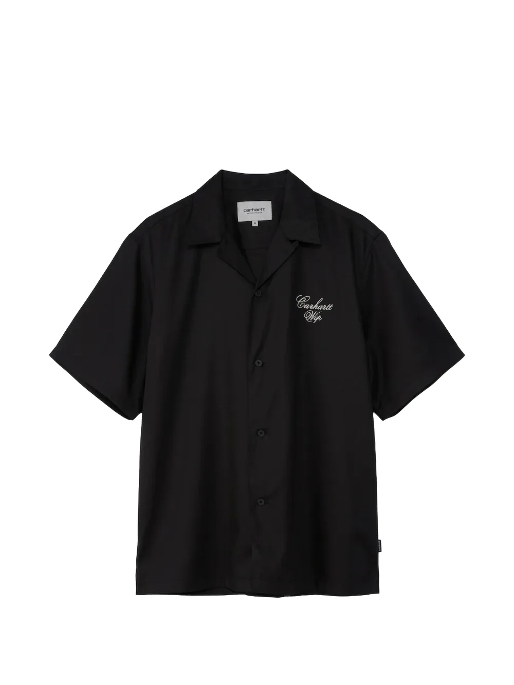 Carhartt WIP logo-embroidered short-sleeve shirt - Schwarz