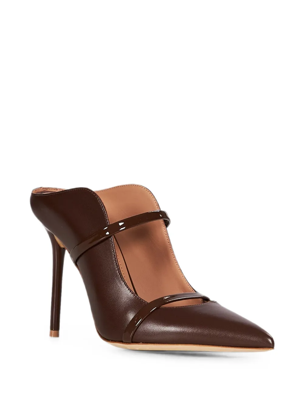 Malone Souliers Maureen double-strap pumps Bruin