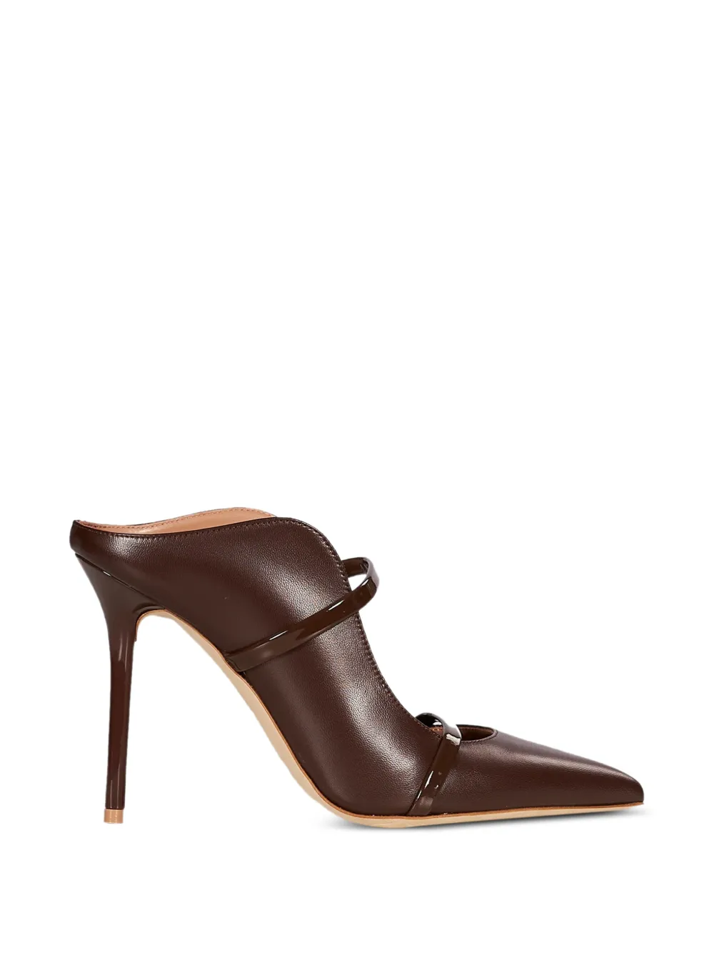 Malone Souliers Maureen double-strap pumps Bruin