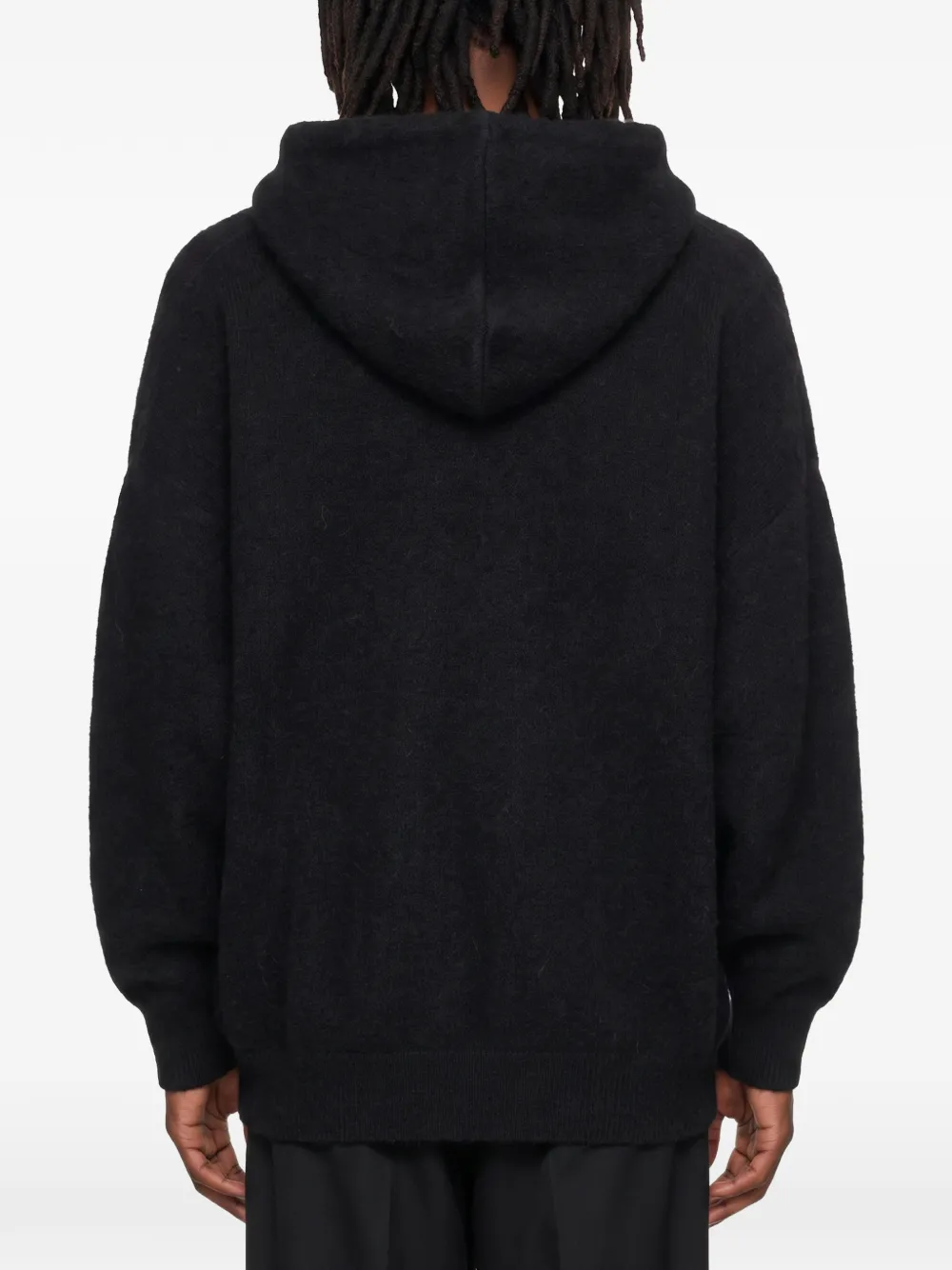 Rick Owens Hoodie met trekkoord Zwart