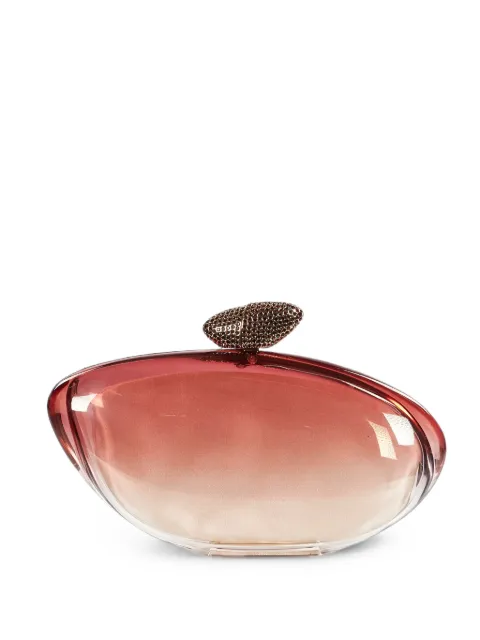 Benedetta Bruzziches Harmony gradient-effect pebble-shaped clutch bag