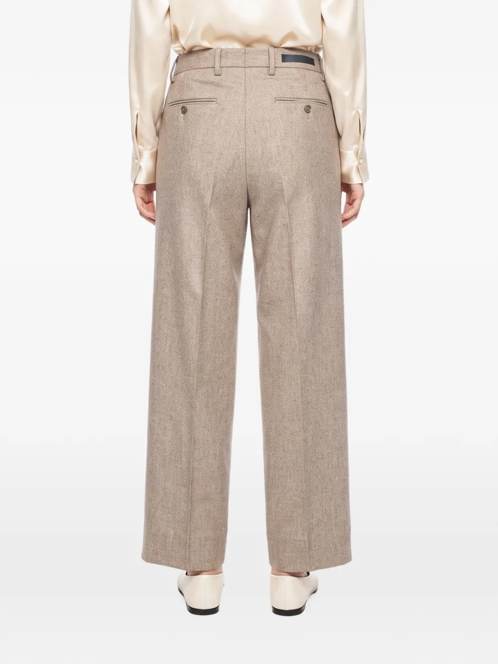 Briglia 1949 Straight plooibroek Beige