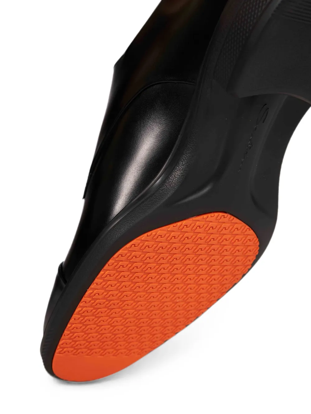 Santoni BMW 5 Touring double-strap monk shoes Zwart
