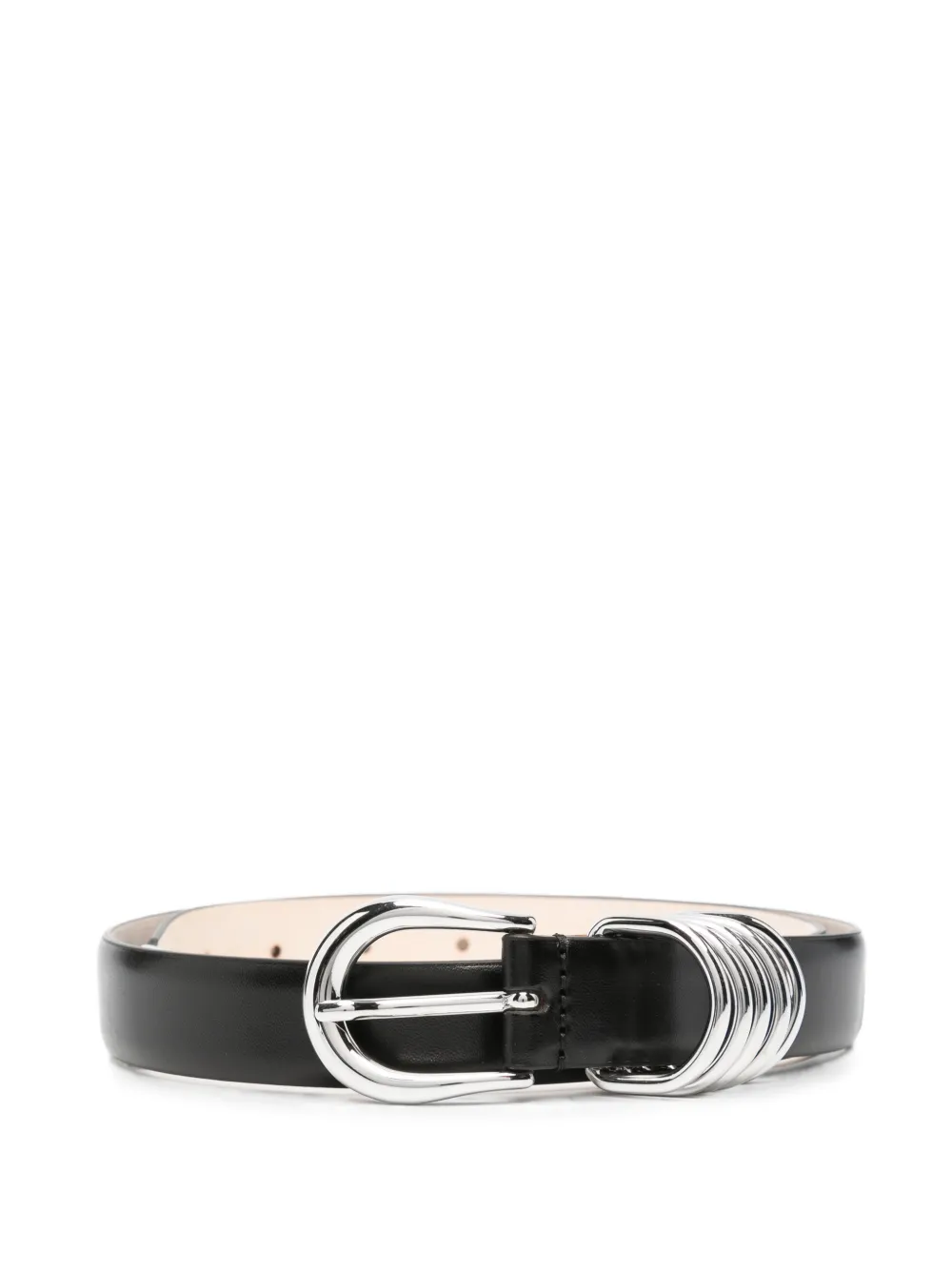 Déhanche Hollyhock multi-hoop belt - Nero