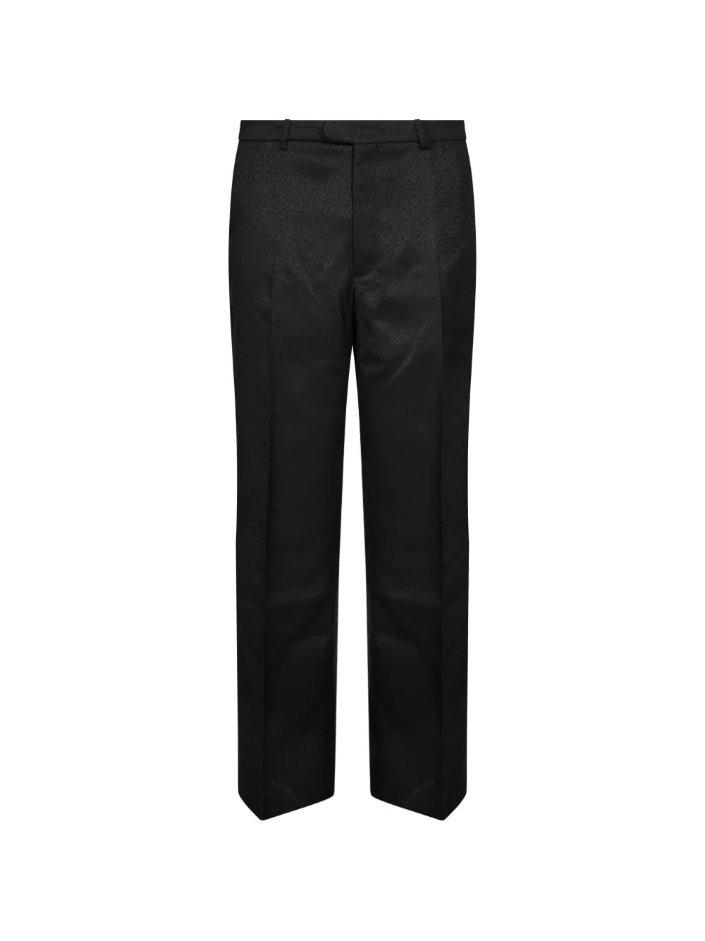 Casablanca Pantaloni sartoriali con monogramma jacquard - Nero