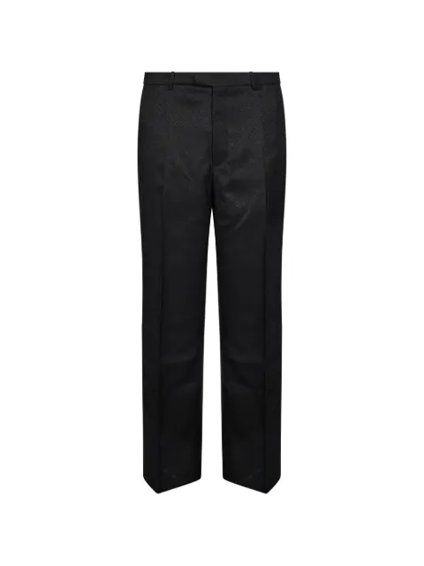 Casablanca jacquard-monogram tailored trousers
