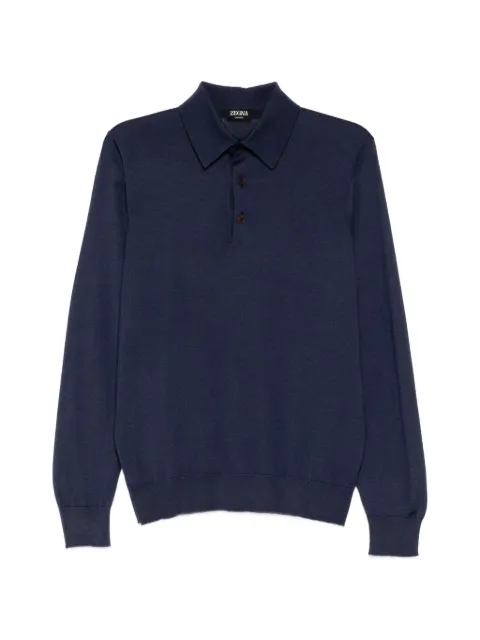 Zegna Cashseta polo shirt