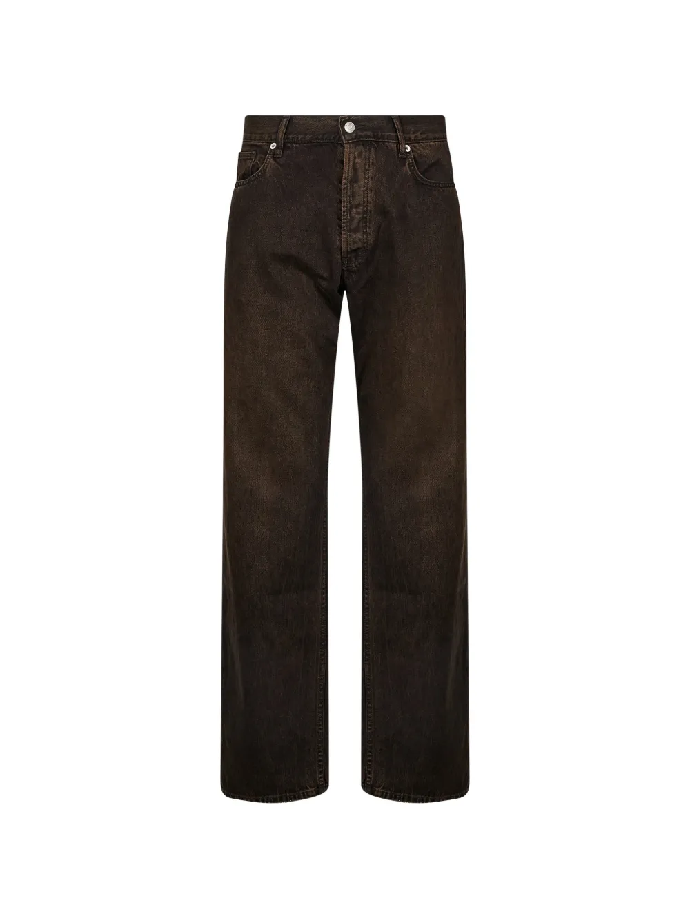 Another Aspect faded-effect jeans | marron | Image 1
