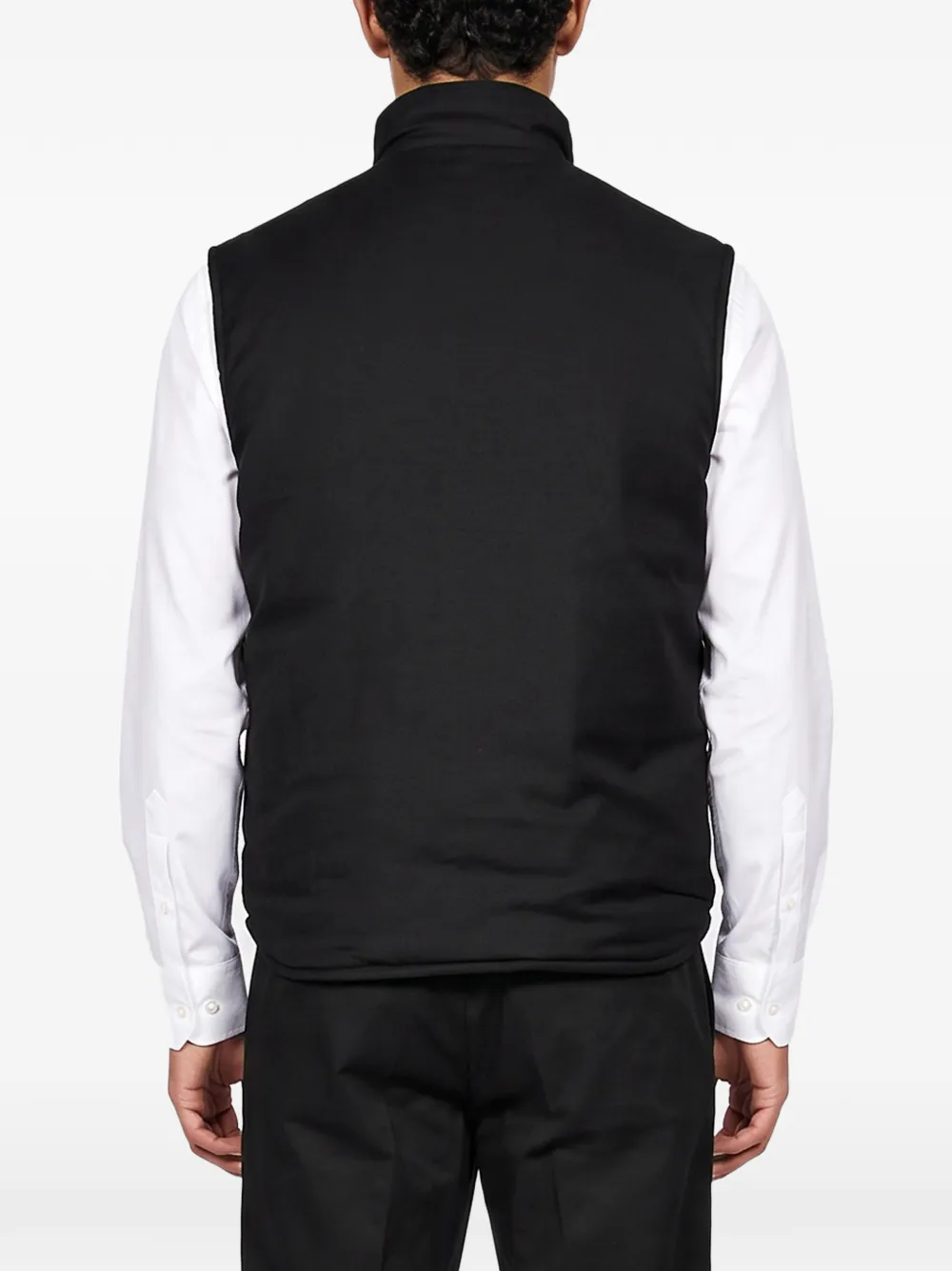 Briglia 1949 Jackson omkeerbare bodywarmer met hoge hals Zwart