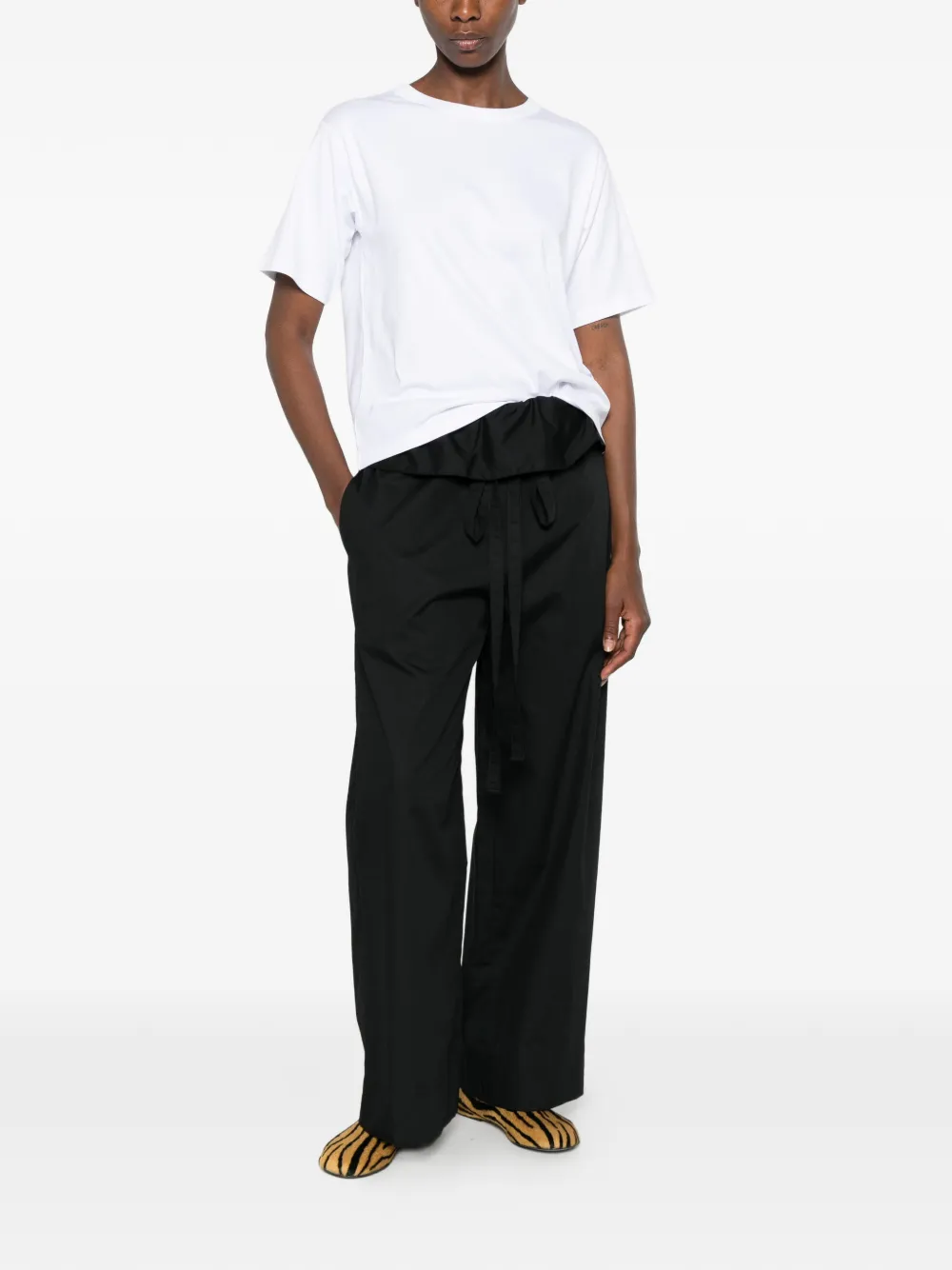 SHIRT C ZERO T-shirt met ronde hals Wit