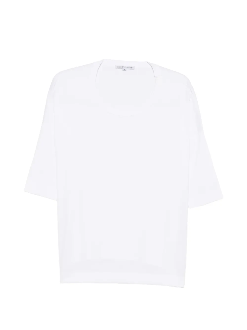 SHIRT C ZERO three-quarter sleeve T-shirt - Weiß