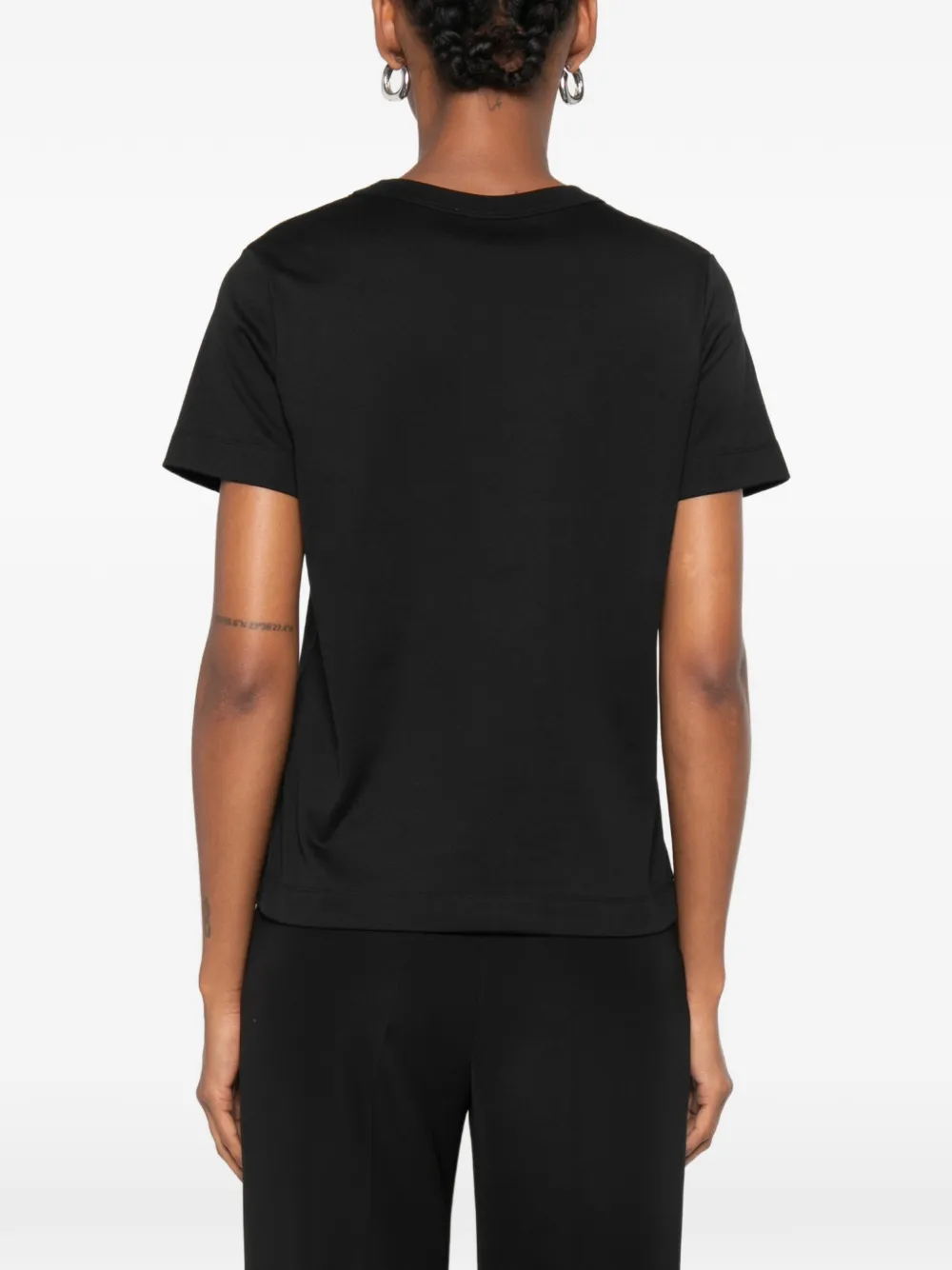 SHIRT C ZERO Katoenen T-shirt Zwart