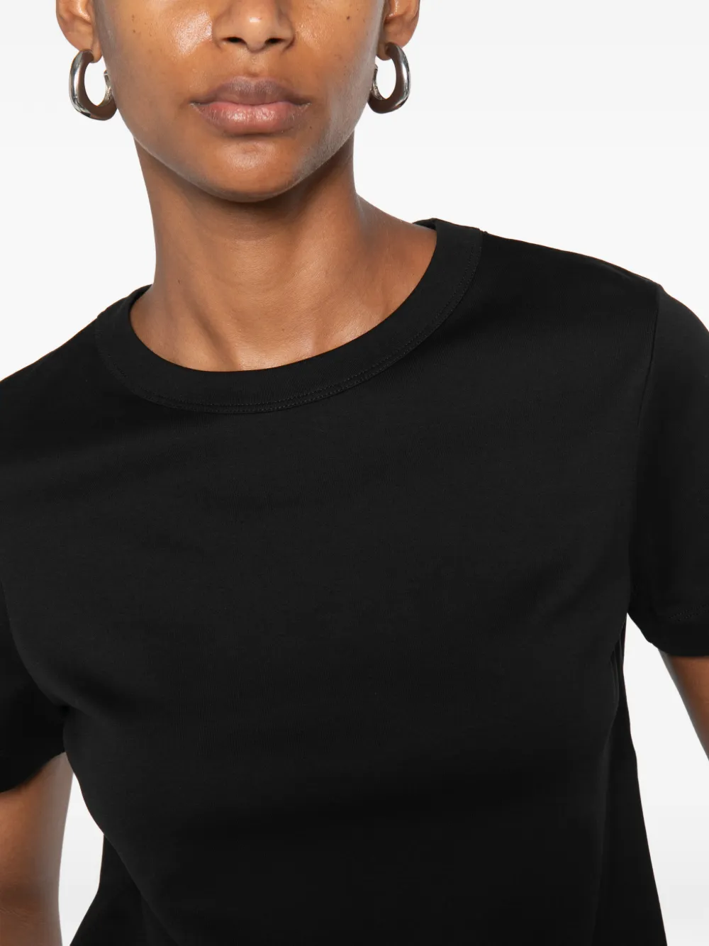 SHIRT C ZERO Katoenen T-shirt Zwart