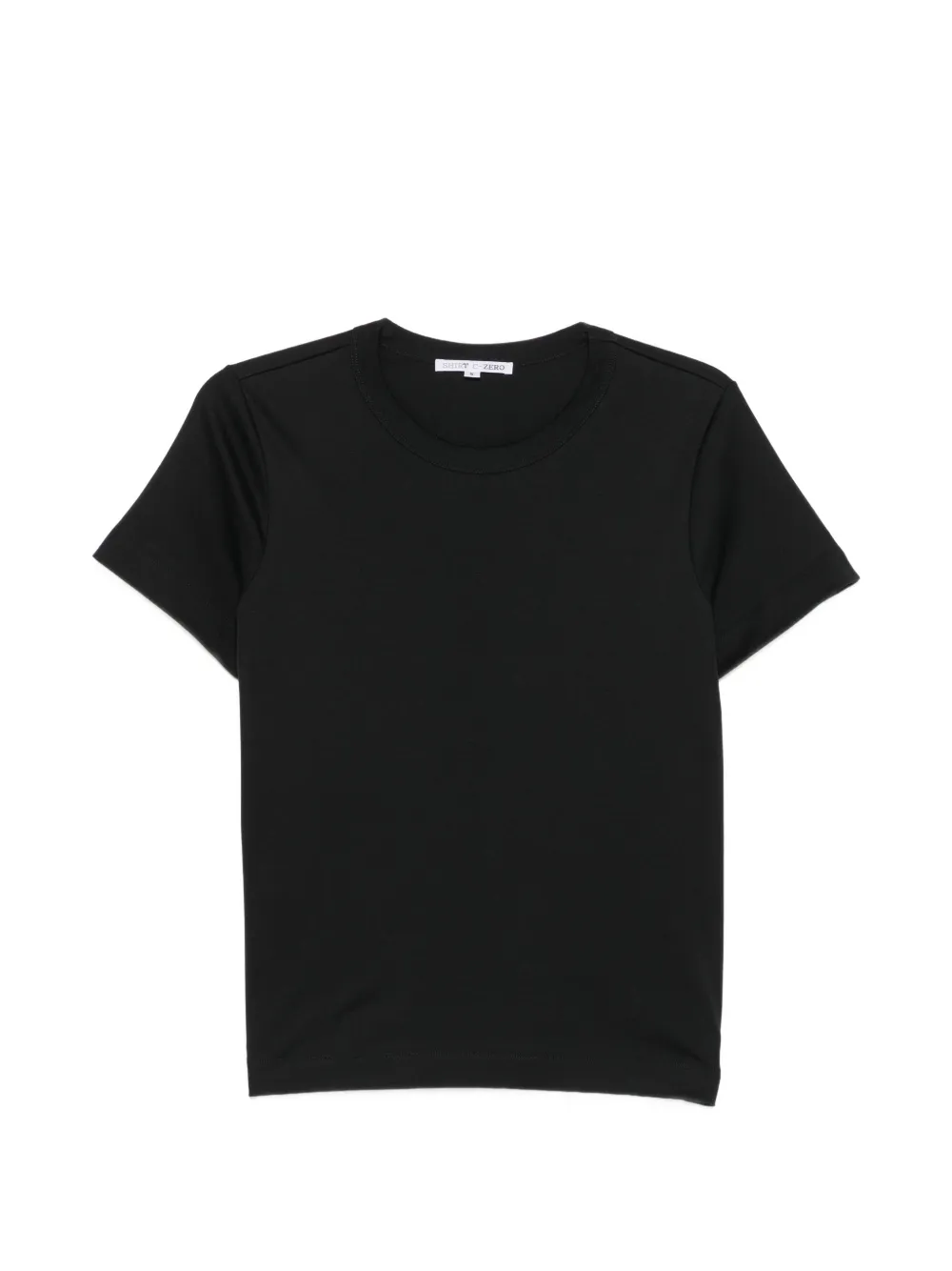 SHIRT C ZERO Katoenen T-shirt Zwart