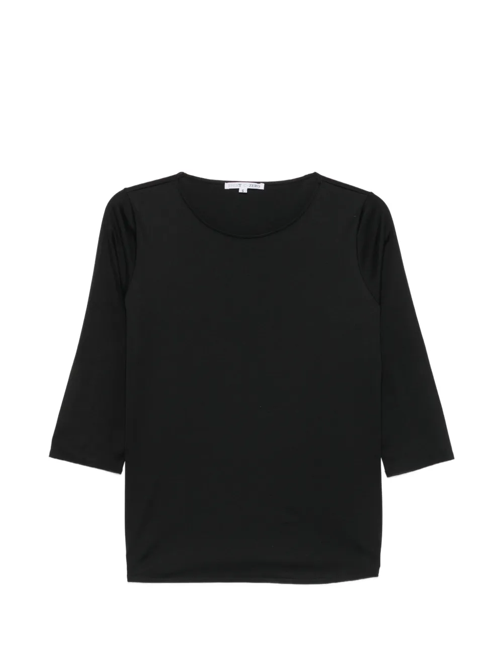 SHIRT C ZERO three-quarter sleeve T-shirt - Nero