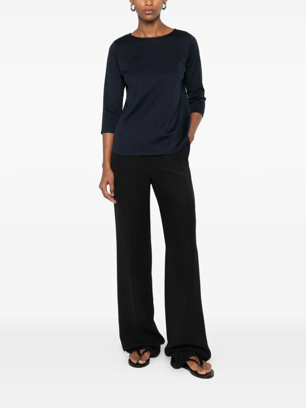 SHIRT C ZERO T-shirt met ronde hals Blauw