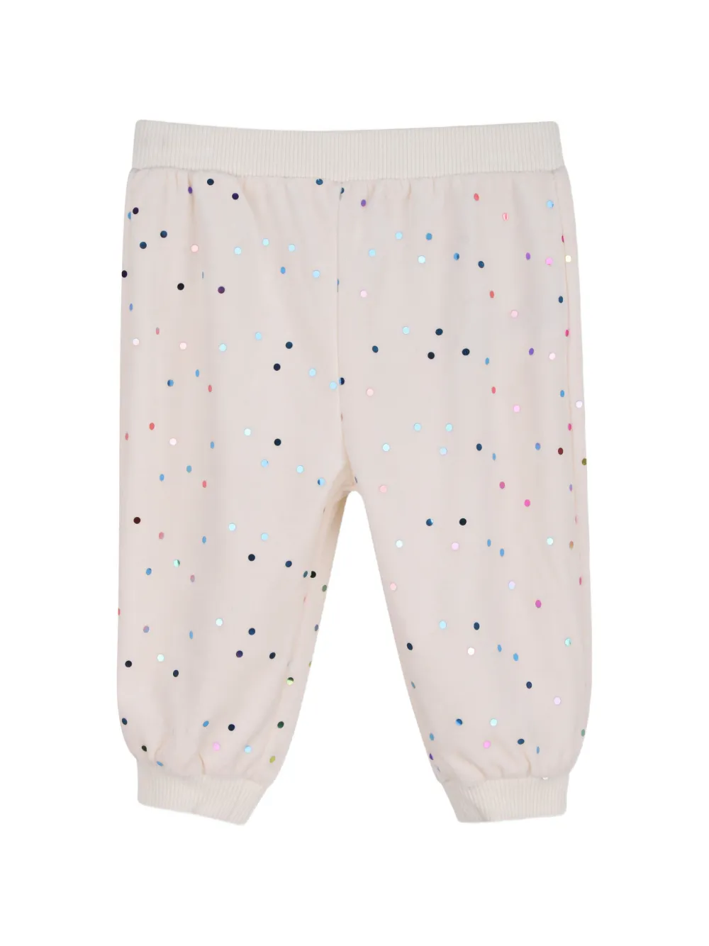 Billieblush Vest en broek met pailletten Beige