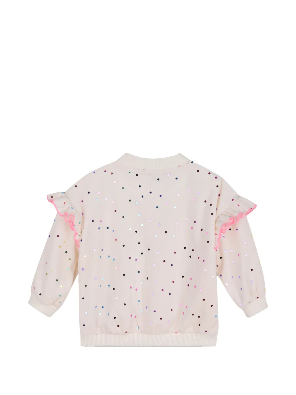 Billieblush Vest en broek met pailletten Beige