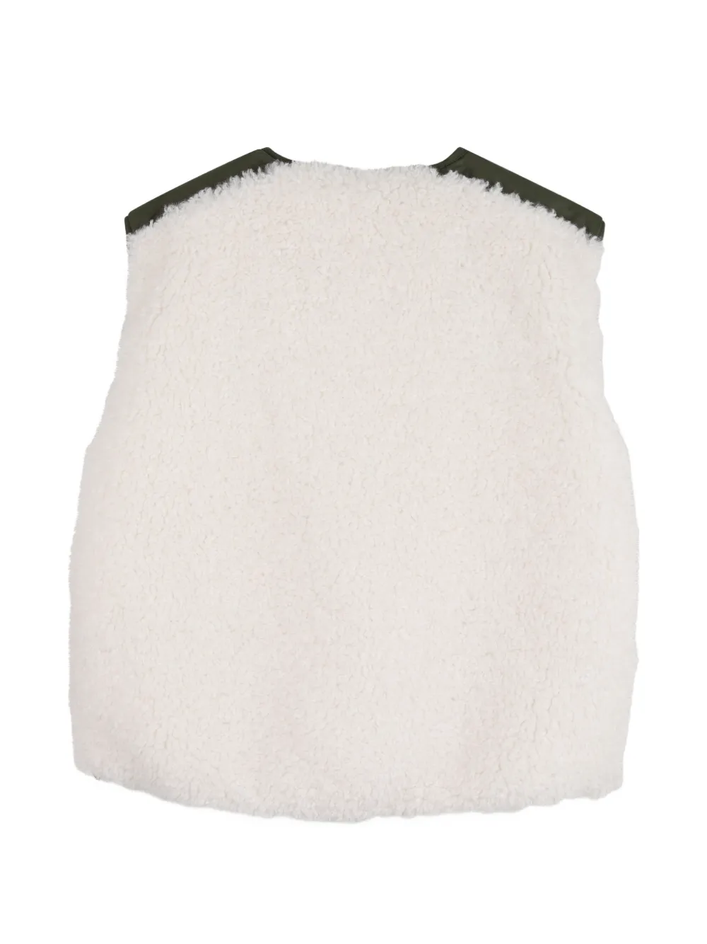 Billieblush Bodywarmer van imitatielamswol Beige