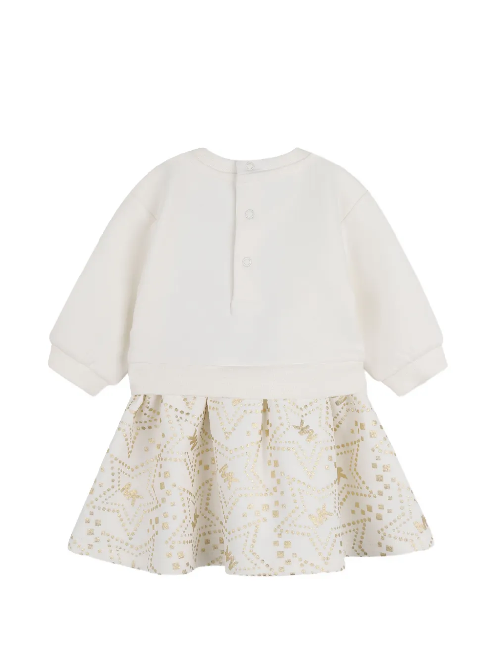 Michael Kors Kids Flared jurk Beige