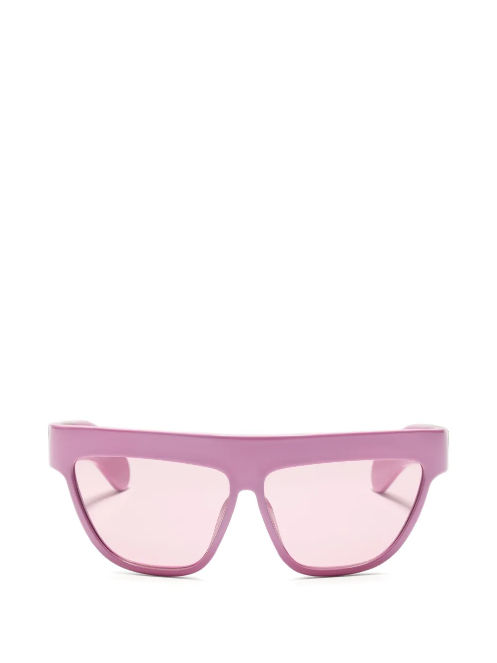 VALENTINO GARAVANI EYEWEAR Sonnenbrille mit sechseckigem Gestell - Rosa