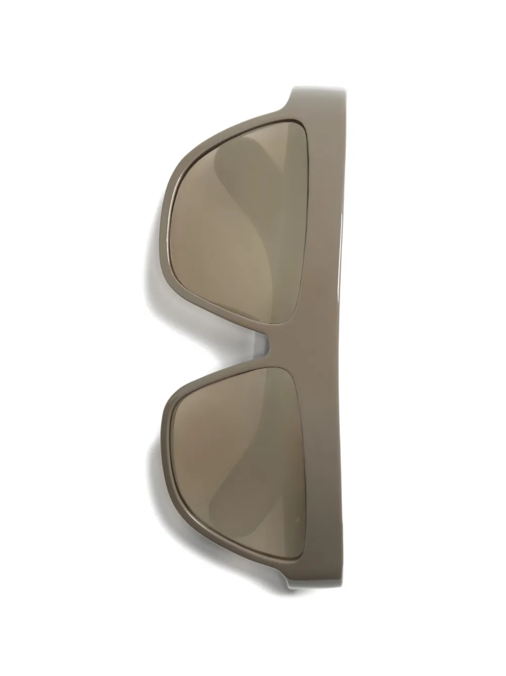VALENTINO GARAVANI EYEWEAR VLogo zonnebril met geometrisch montuur Grijs