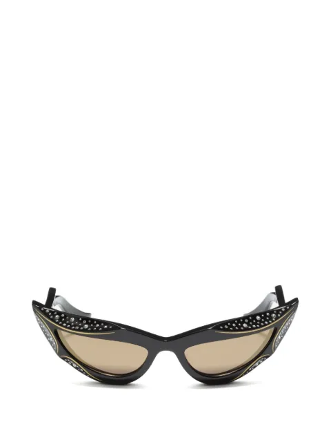 VALENTINO GARAVANI EYEWEAR lentes de sol VLogo Signature con detalles de strass