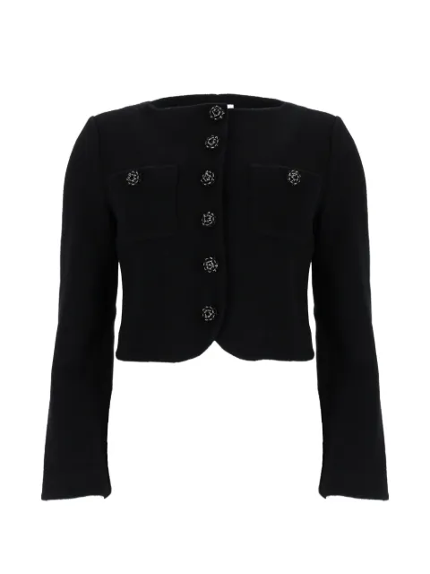 Self-Portrait button-down jacket