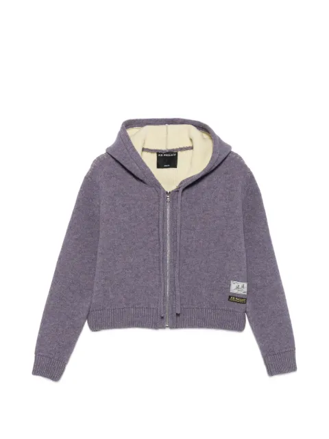 B.B. Walace	 zip-up knitted hoodie