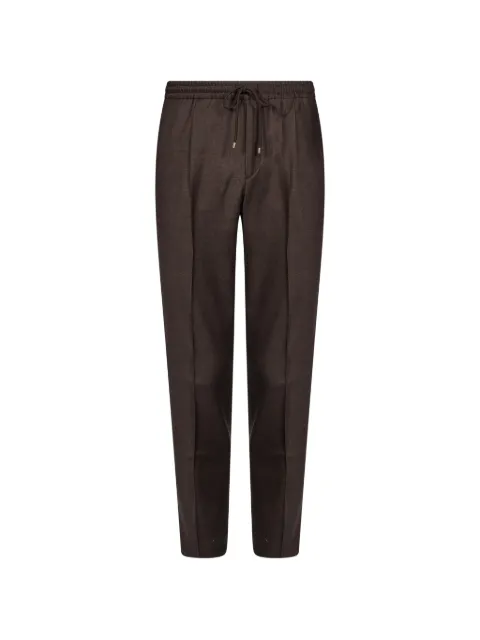 Briglia 1949 Wimbledon drawstring pressed-crease trousers