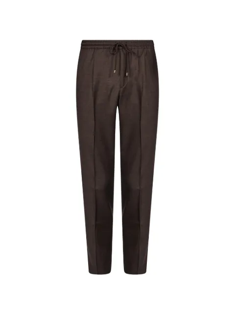 Briglia 1949 Wimbledon drawstring pressed-crease trousers