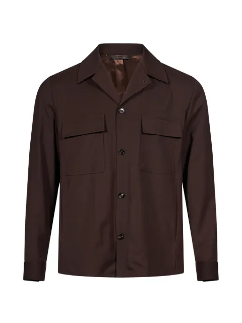 Briglia 1949 John button-up chest-pocket jacket