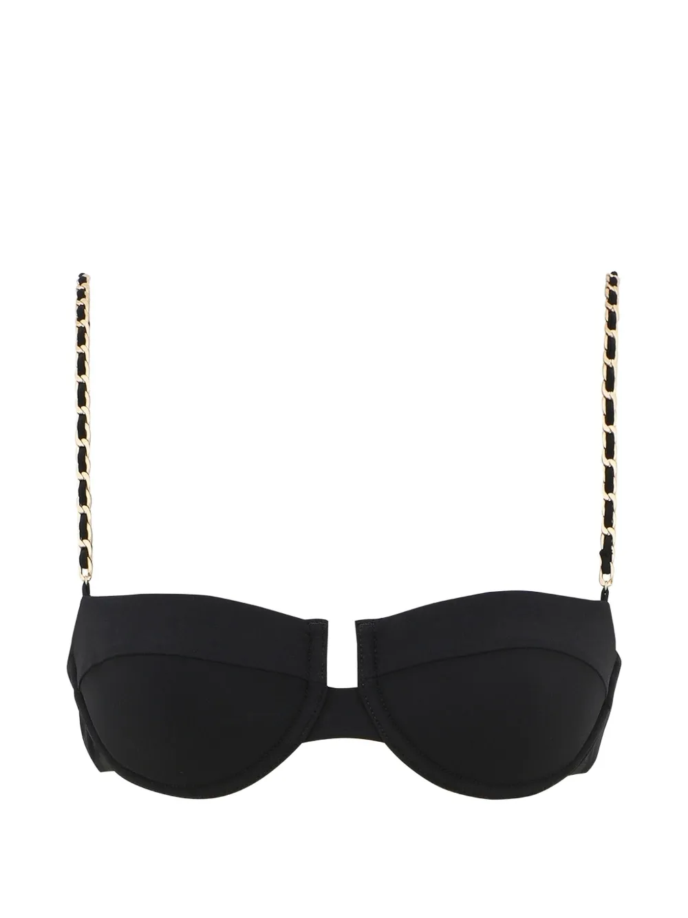 ZIMMERMANN Roselight balconette top met ketting Zwart