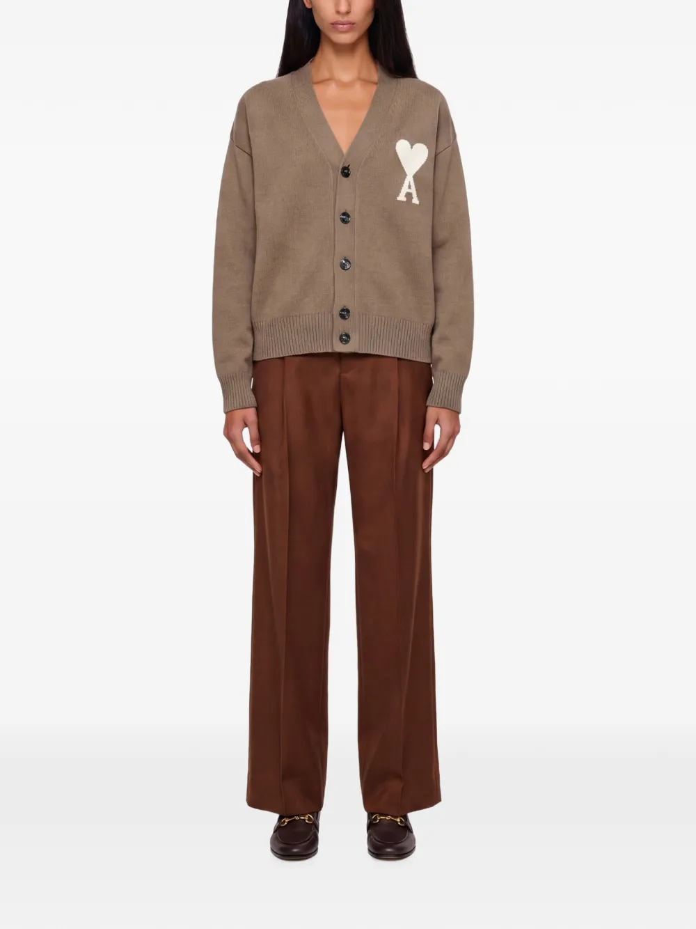 Briglia 1949 Cropped plooibroek Bruin