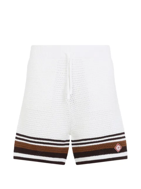 Casablanca cotton striped bermuda shorts