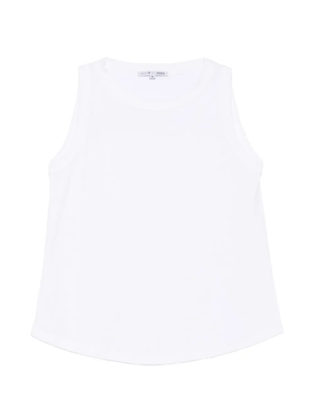 SHIRT C ZERO crew-neck tank top - Bianco
