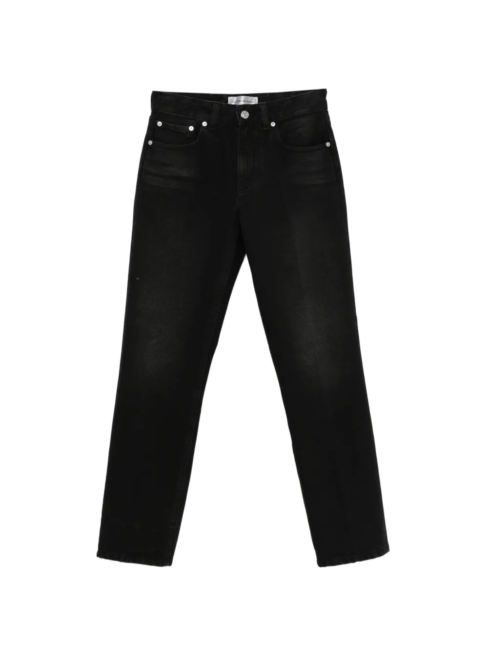 Victoria Beckham logo-patch jeans - Nero