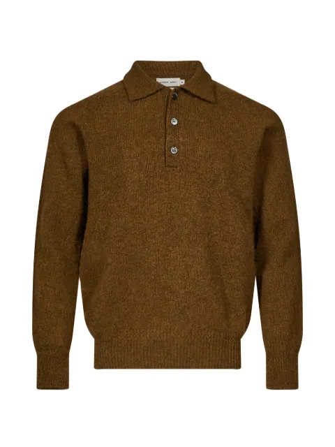 Another Aspect long-sleeve polo shirt