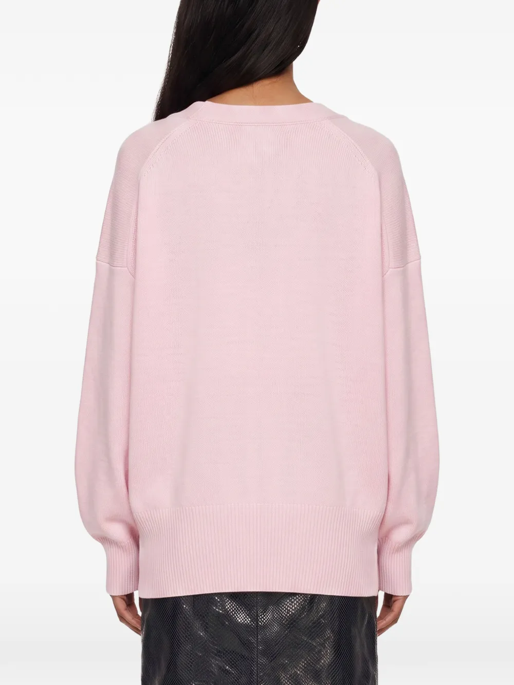 Jil Sander Vest met V-hals Roze