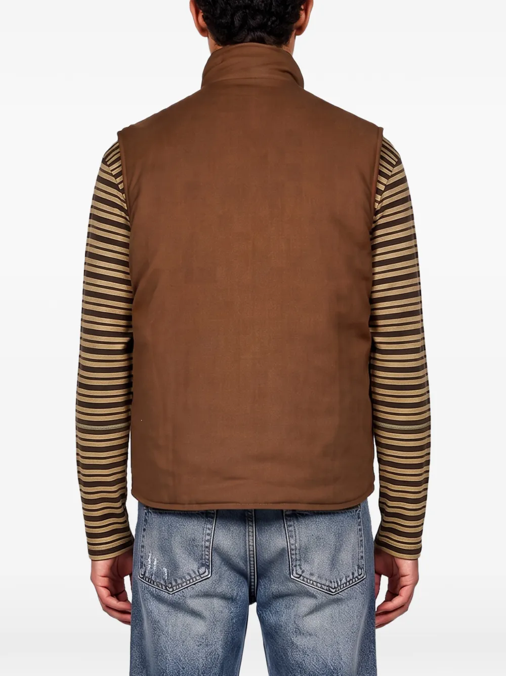Briglia 1949 Omkeerbare bodywarmer Bruin