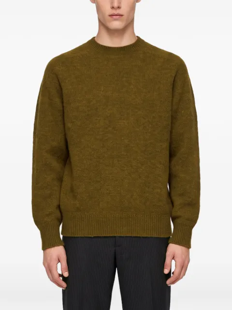 Another Aspect crew-neck raglan-sleeve sweater