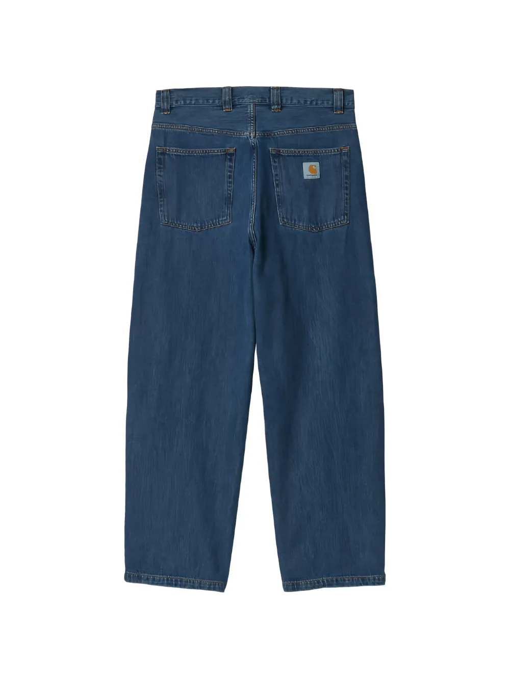 Carhartt WIP Jeans met logopatch Blauw