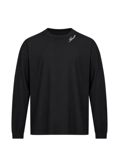 AMIRI logo-embroidered T-shirt