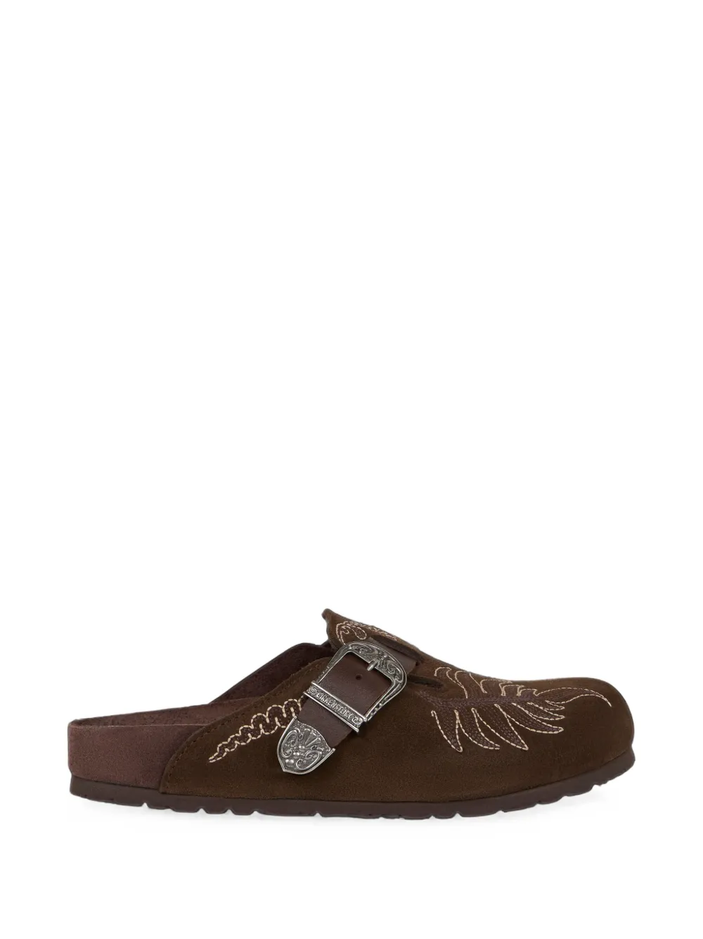 Birkenstock x Etro Boston embroidery sandals