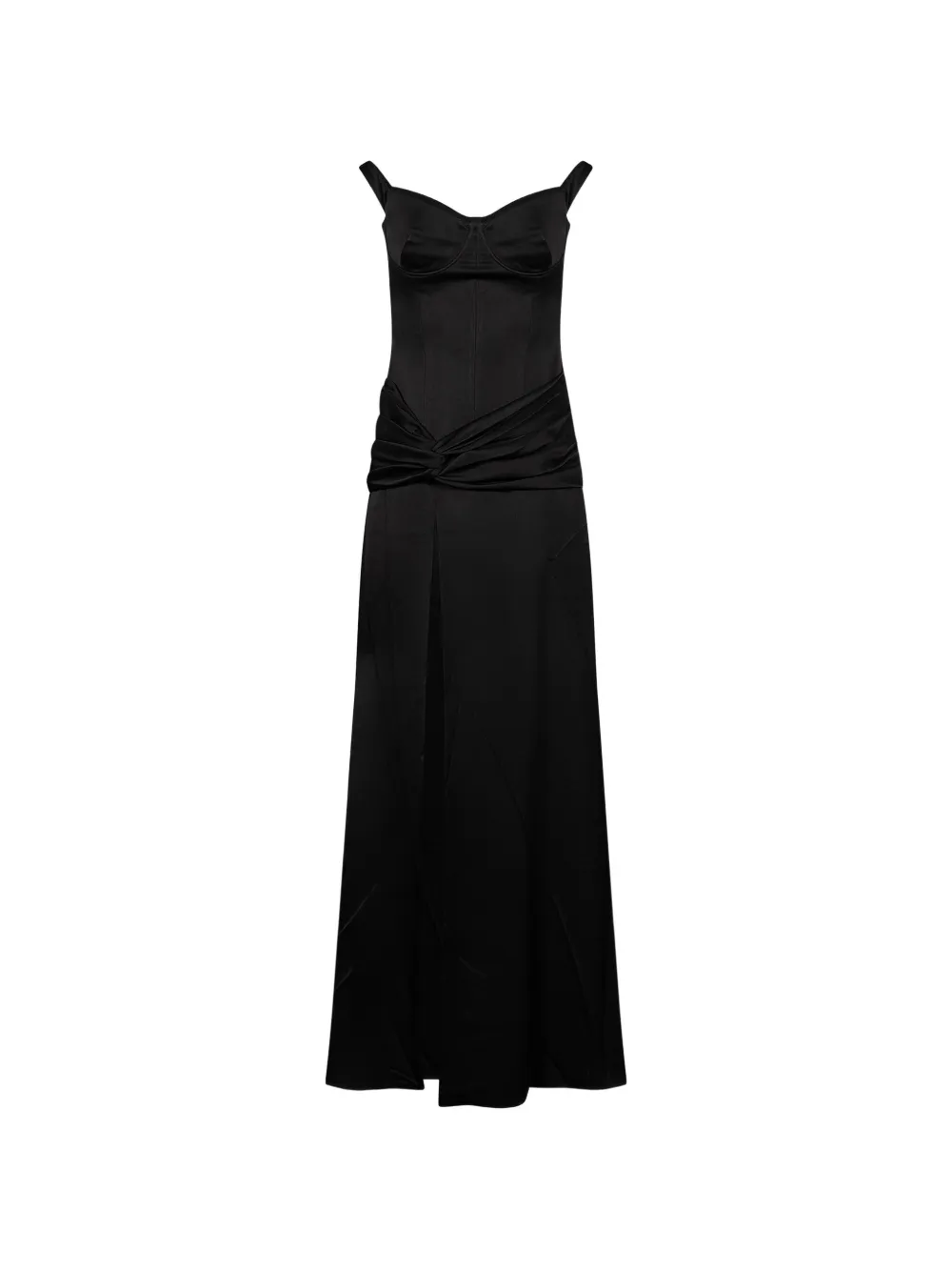 Alex Perry off-shoulder gown - Schwarz