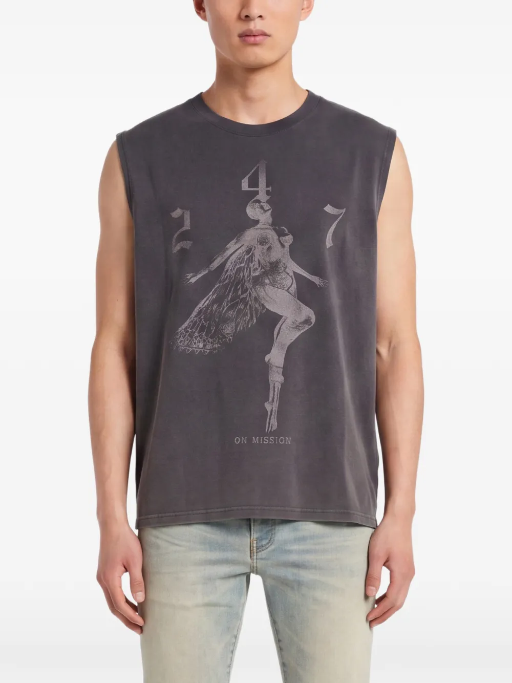 Represent 247 Fallen Angel tanktop Zwart