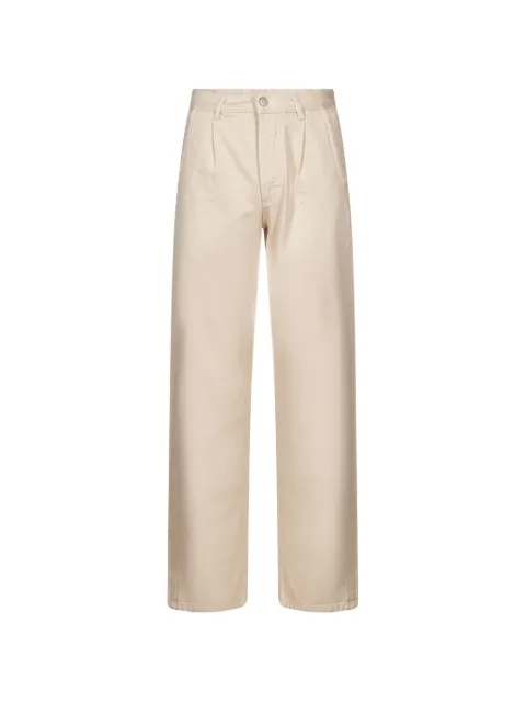 Another Aspect pleated straight-leg jeans