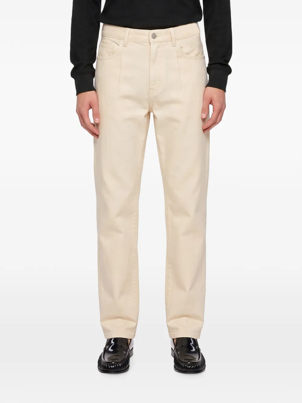 Another Aspect Straight jeans Beige